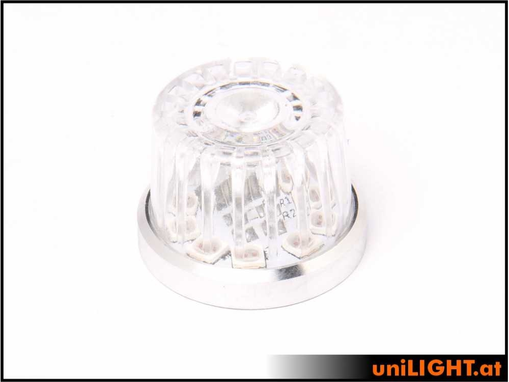 uniLIGHT 19mm ROUND Navigationslicht, 3Wx2, KURZ - grün – Bild 3