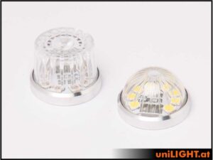 uniLIGHT 19mm ROUND Blitzlicht, 12Wx2, KURZ - grün