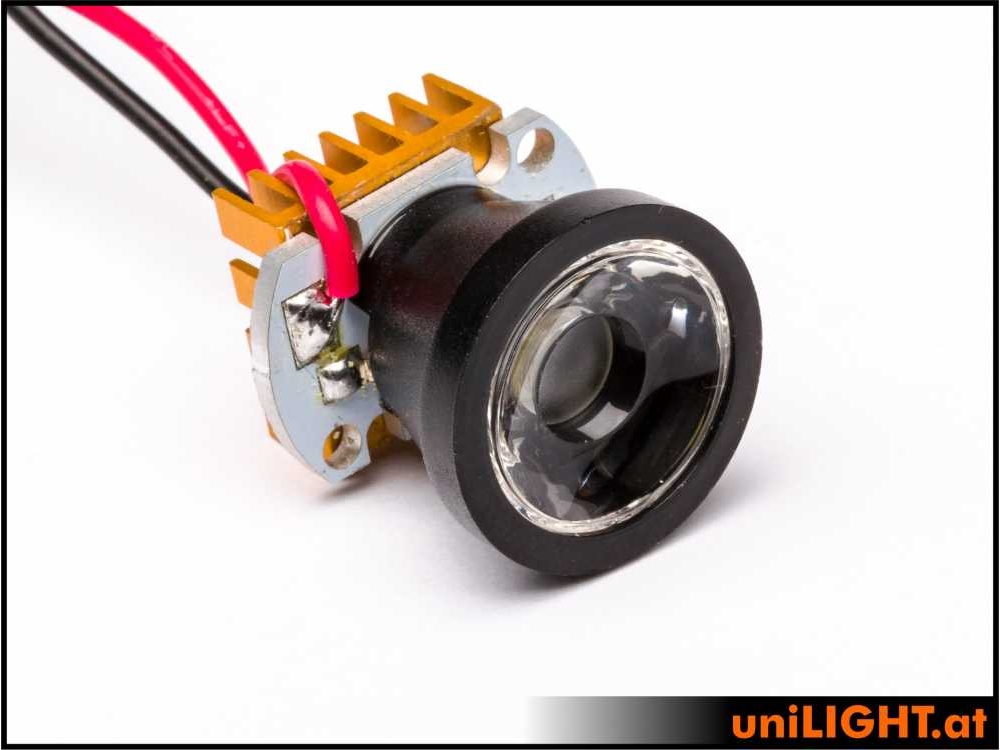 uniLIGHT 19mm ECO-Scheinwerfer, 4W - warmweiss
