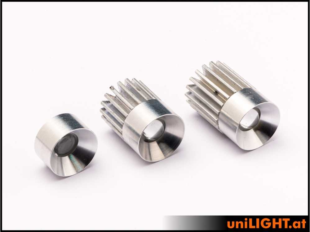 uniLIGHT 19mm Ultra-Power-Scheinwerfer, 10Wx2, T-FUSE - weiss - 45° – Bild 3
