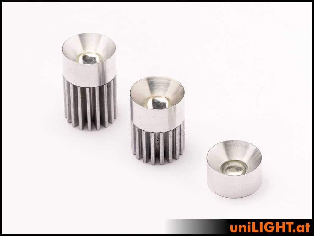 uniLIGHT 19mm Ultra-Power-Scheinwerfer, 10Wx2, T-FUSE - weiss - 45° – Bild 4