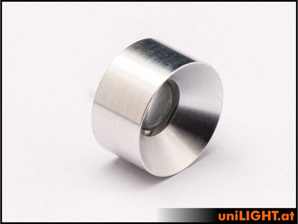 uniLIGHT 19mm Fahrwerk-Scheinwerfer, 2.6Wx2, KURZ - weiss - 45°
