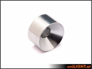 uniLIGHT 25mm Fahrwerk Scheinwerfer, 6Wx2, KURZ, T-Fuse - warmweiss