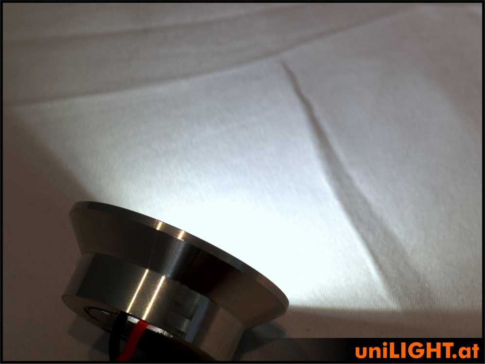 uniLIGHT 40mm Alu-Scheinwerfer, 4Wx2 - weiss – Bild 2