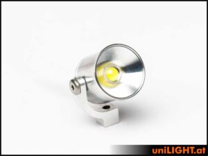 uniLIGHT 15mm Suchscheinwerfer, 4W - warmweiss