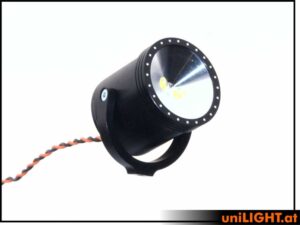 uniLIGHT 40mm Suchscheinwerfer, 14Wx2, T-FUSE - warmweiss