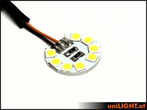 uniLIGHT 19mm Nur Chip Blitzlicht, 14Wx2 - grün