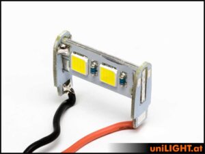 uniLIGHT DUAL Blitzlicht Modul, 24Wx3 - weiss