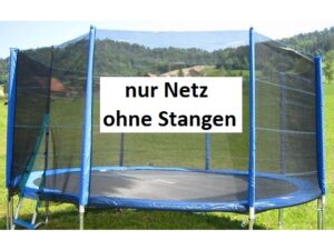 Sicherheitsnetz ohne Stangen Trampolin 4.27m 8 Stangen