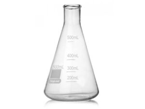 Kegland - Erlenmeyerkolben 500 ml aus Borosilikatglas 0.5 Liter