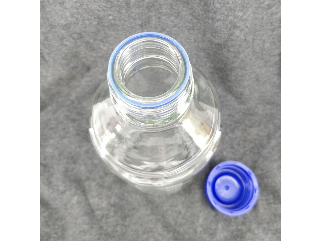 Kegland - Reagenzflasche mit Drehverschluss 1000 ml aus Borosilikatglas – Bild 2