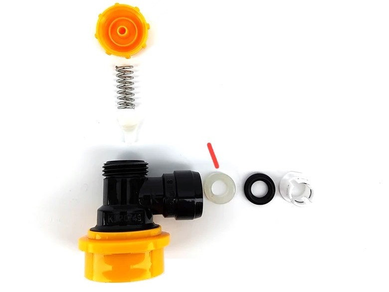 Kegland - Ball-Lock Anschluss niedrig für Bierentnahme mit duotight 8mm – Bild 4