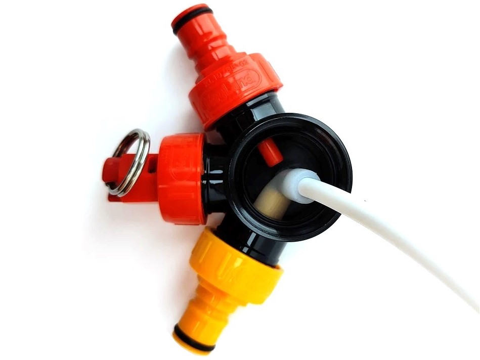 Kegland - Zapfkopf-Kit PCO38 für 4lt und 8lt. PET Keg's – Bild 3