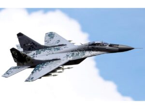MiG-29 Fulcrum Digital Camo 80mm Impeller-Jet Spw 1257mm, PNP-Set, Freewing