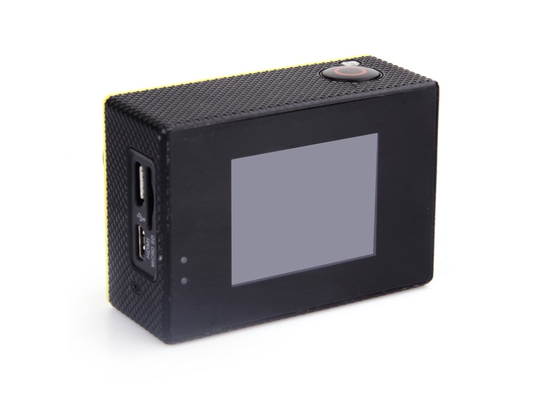 Actioncam / Dashcam SJ5000, Full HD - Kamera mit 14 MP - gold, SJCAM – Bild 3