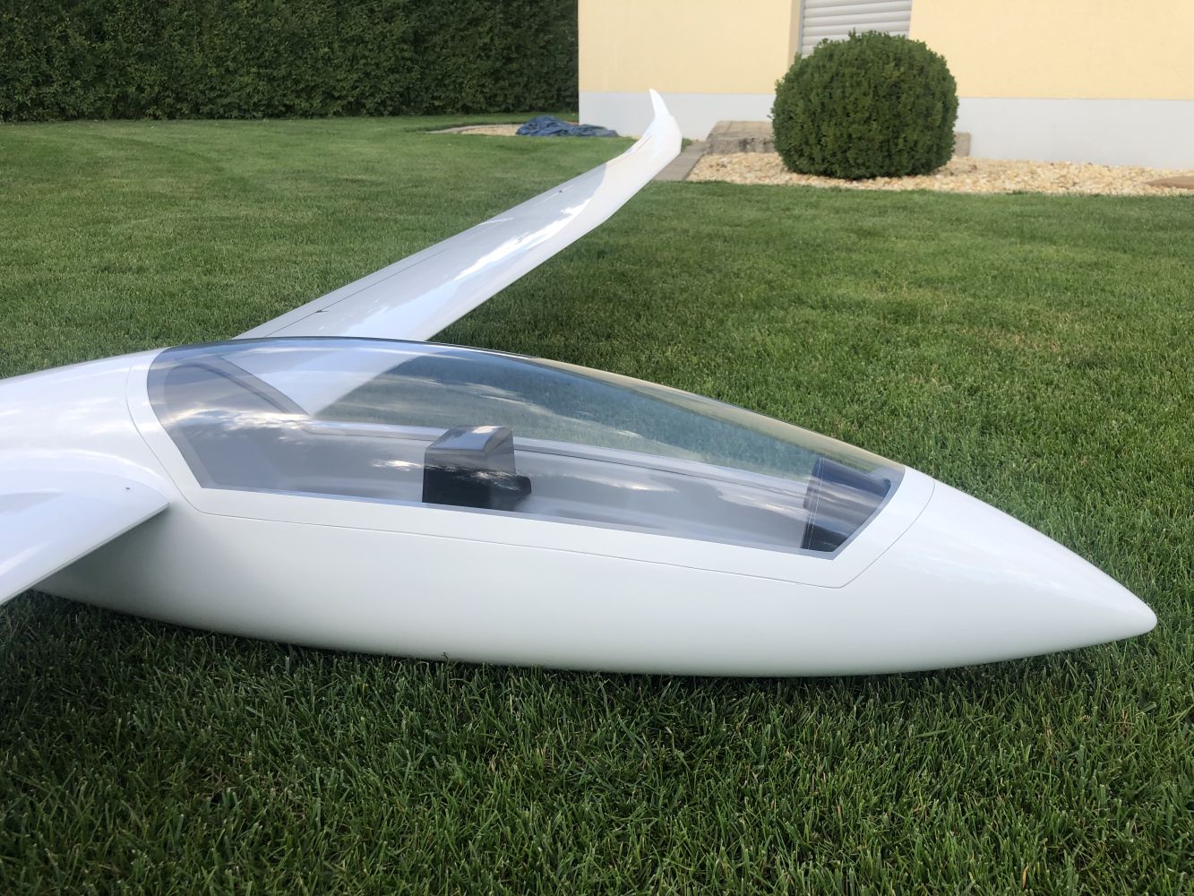 Tomahawk DUO DISCUS Carbon 4.44 m - Weiss / Grau - Winglets – Bild 2
