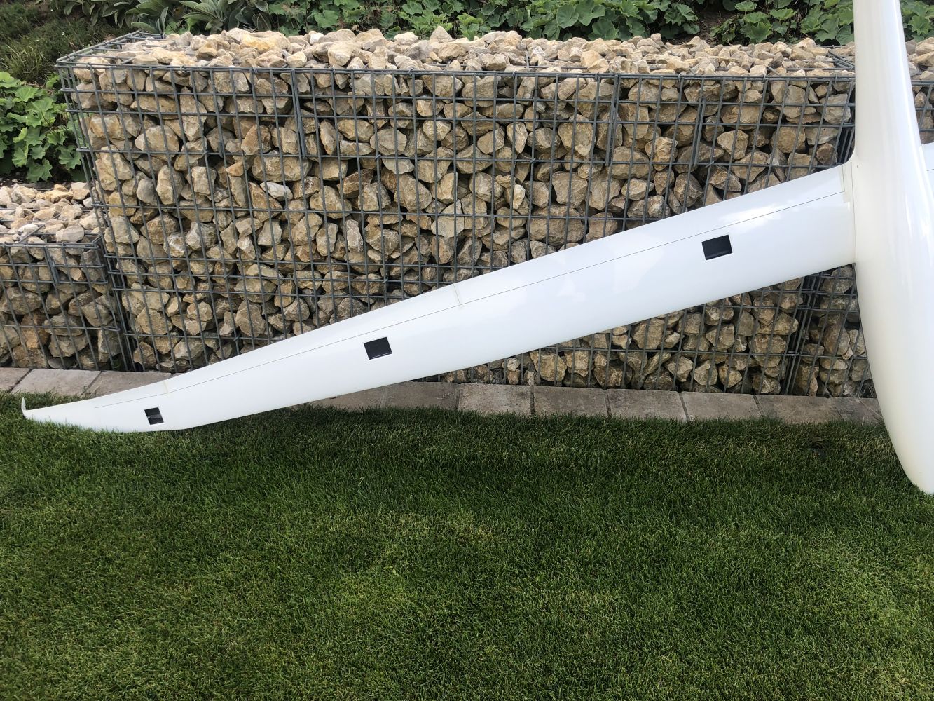 Tomahawk DUO DISCUS Carbon 4.44 m - Weiss / Grau - Winglets – Bild 3