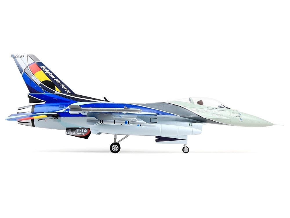 Falcon F-16 Belgian Air Force, 12S, 105mm S-EDF, Spw 1245mm, PNP-Set, HSDJets – Bild 2