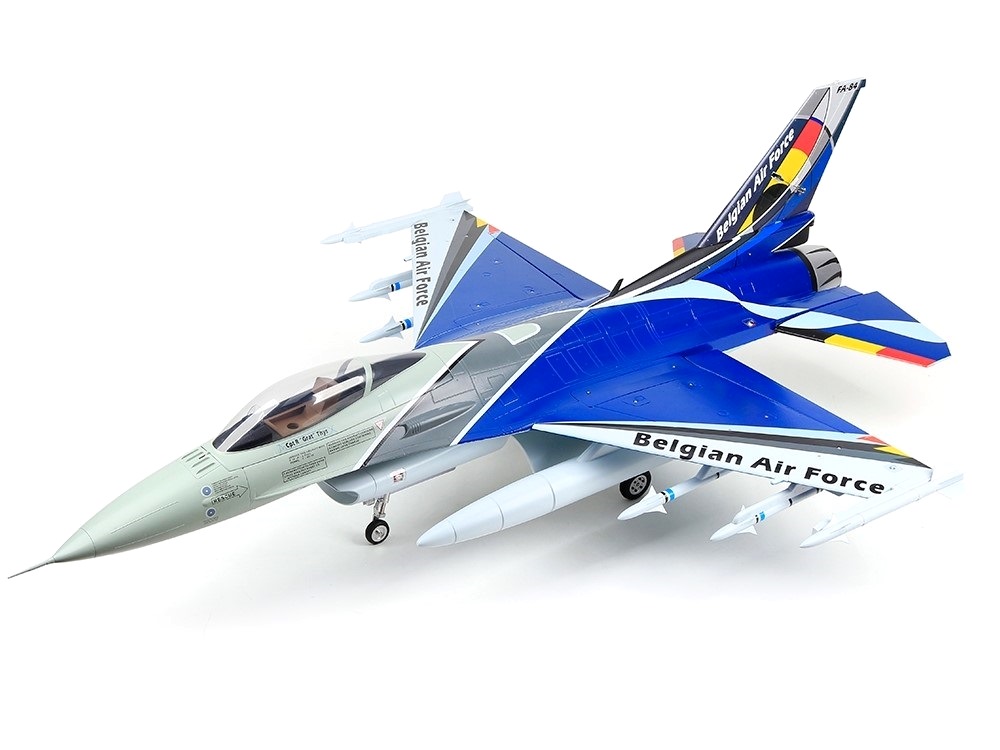 Falcon F-16 Belgian Air Force, 12S, 105mm S-EDF, Spw 1245mm, PNP-Set, HSDJets – Bild 4