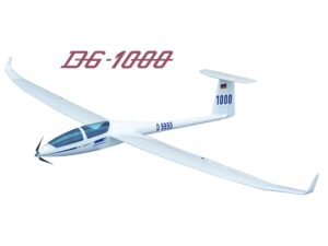 Elektrosegler DG1000, Spw 2630mm, ARF-Set mit Motor von FlyFly