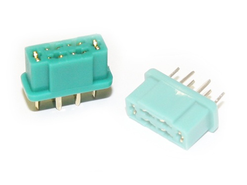 MPX-Stecker weiblich- Multiplex / Multi-Steckersystem, 5 Stück