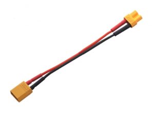 Verlängerungskabel 16AWG mit XT30 Stecker - 20cm - ideal für Akkuweichen
