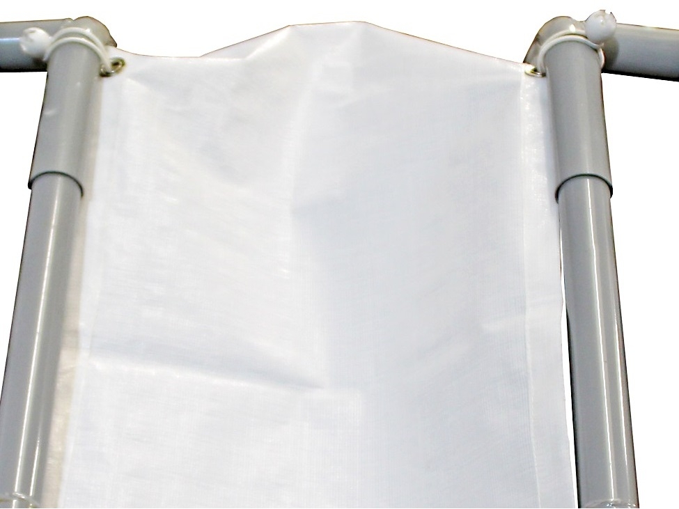 Dachrinne / Regenrinne PVC zu HEBU-Tent 12m – Bild 2