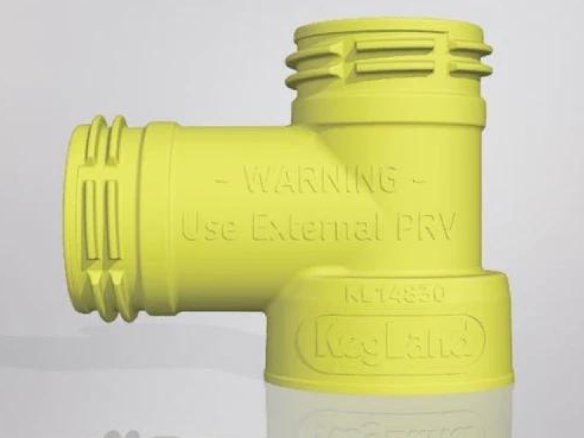 Kegland - Karbonisierungs T-Adapter PCO1881 für PET Flaschen – Bild 2