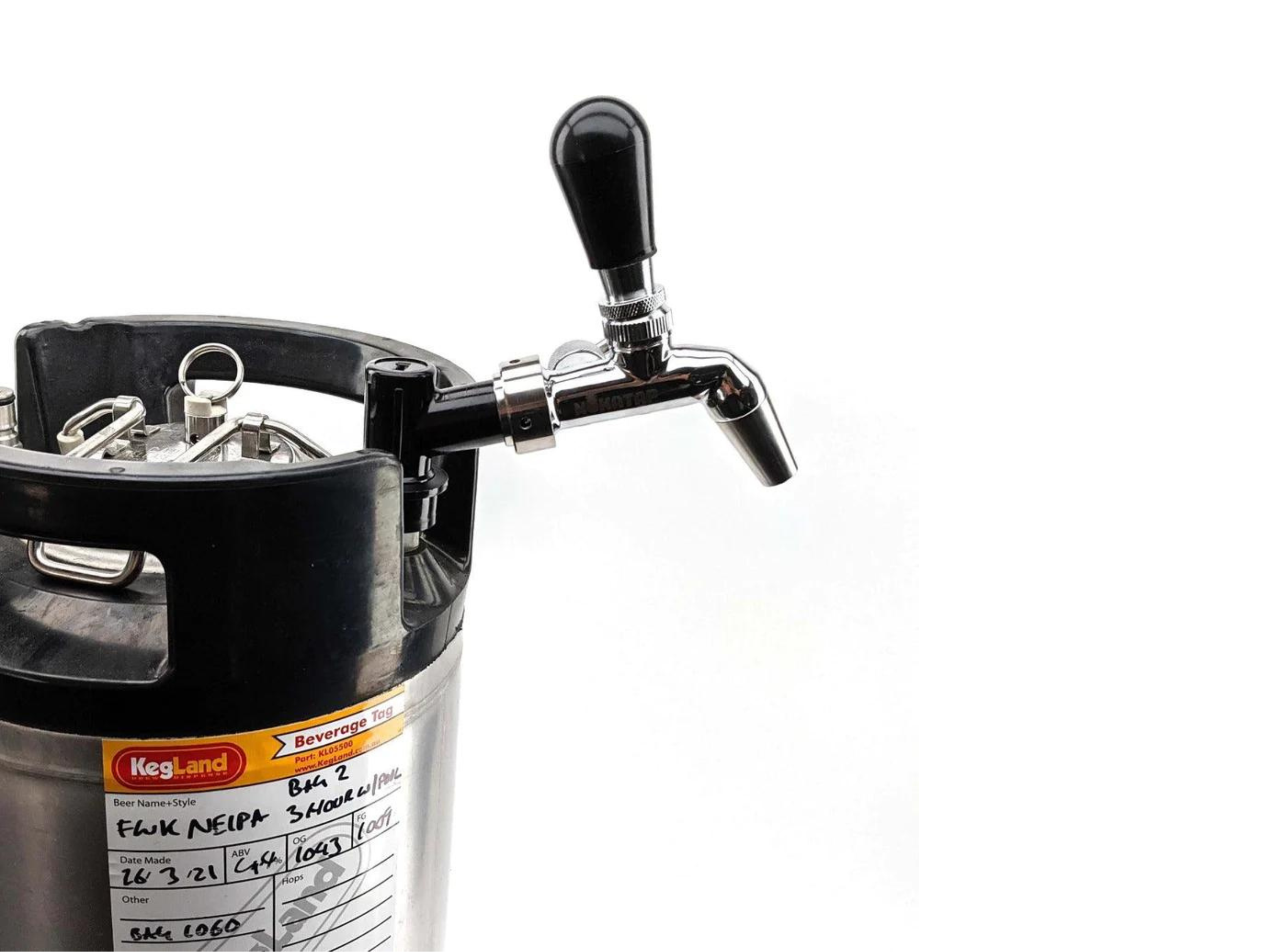 Kegland - Ball-Lock Anschluss mitAnschluss für Zapfhahnen KL22859 – Bild 4