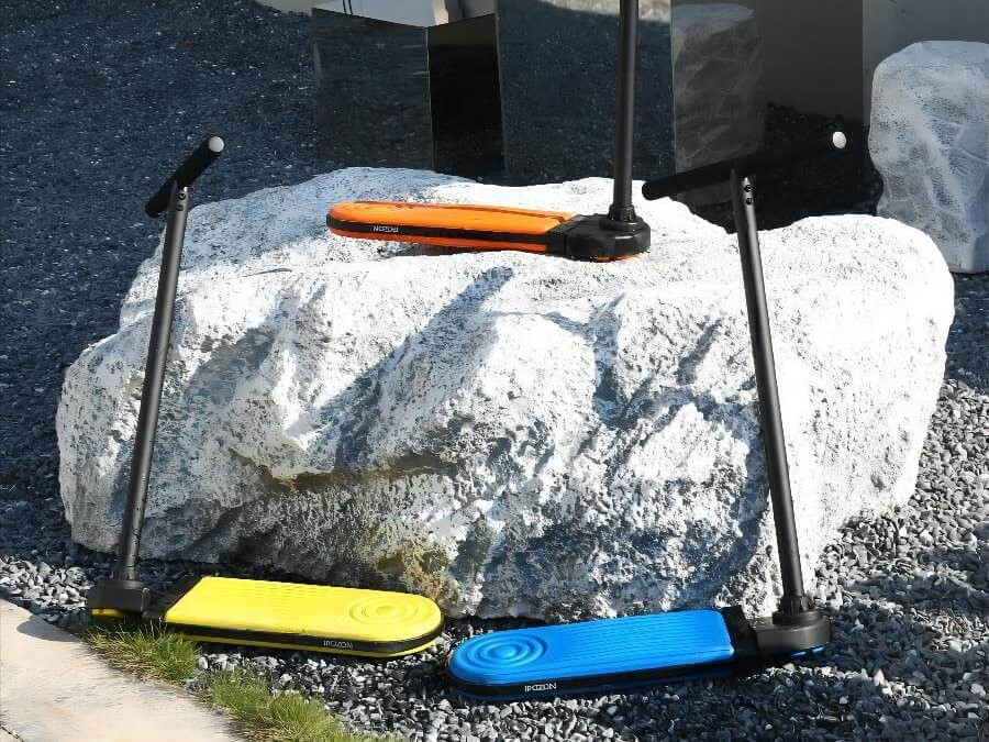 Trampolin Scooter mit 360° Kickflip Funktion - Höhe 677mm – Bild 6