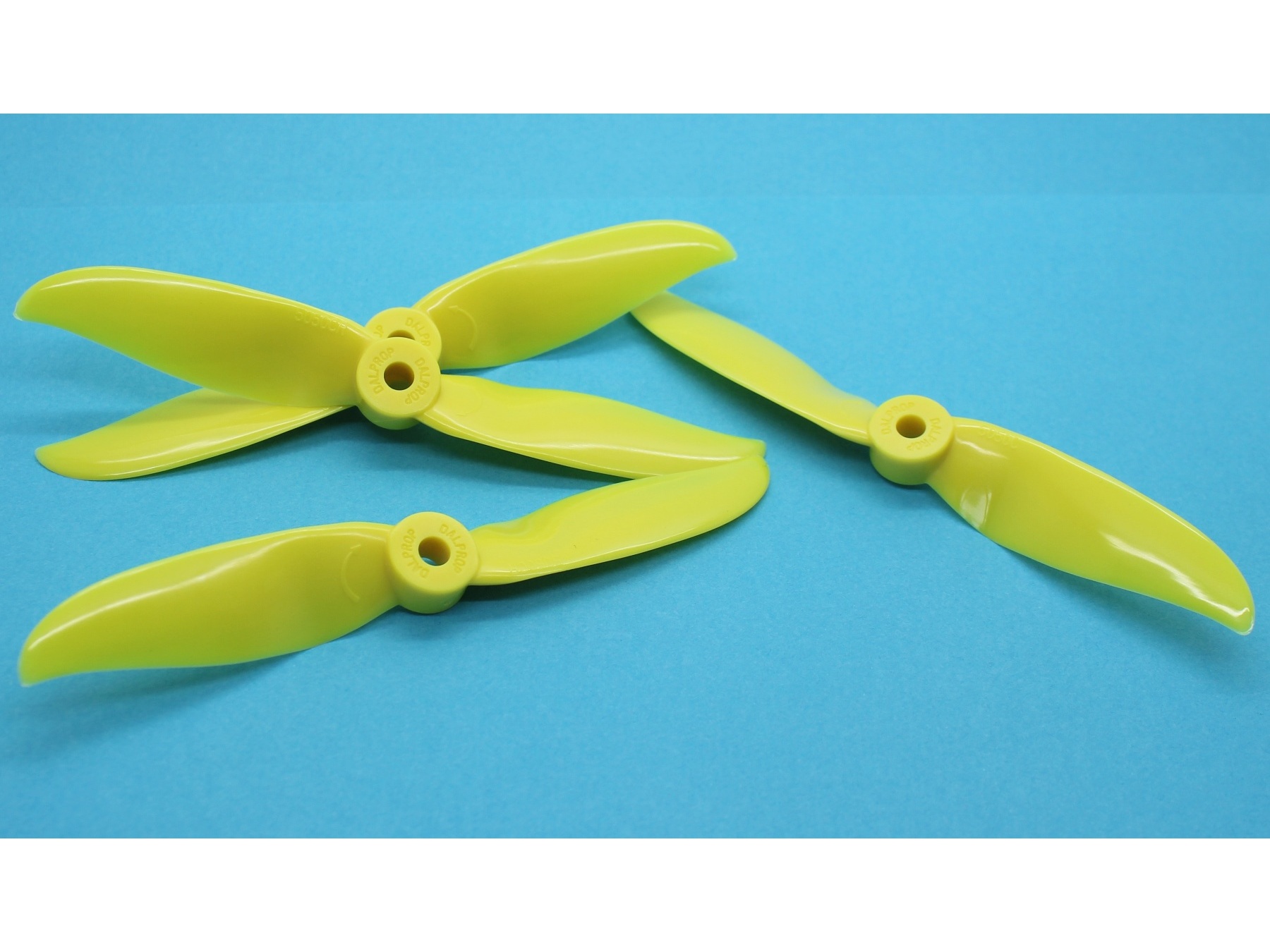 DALPROP 5050C Cyclone - 5x5 - 2x CW / 2x CCW - FPV Race Propeller - GELB