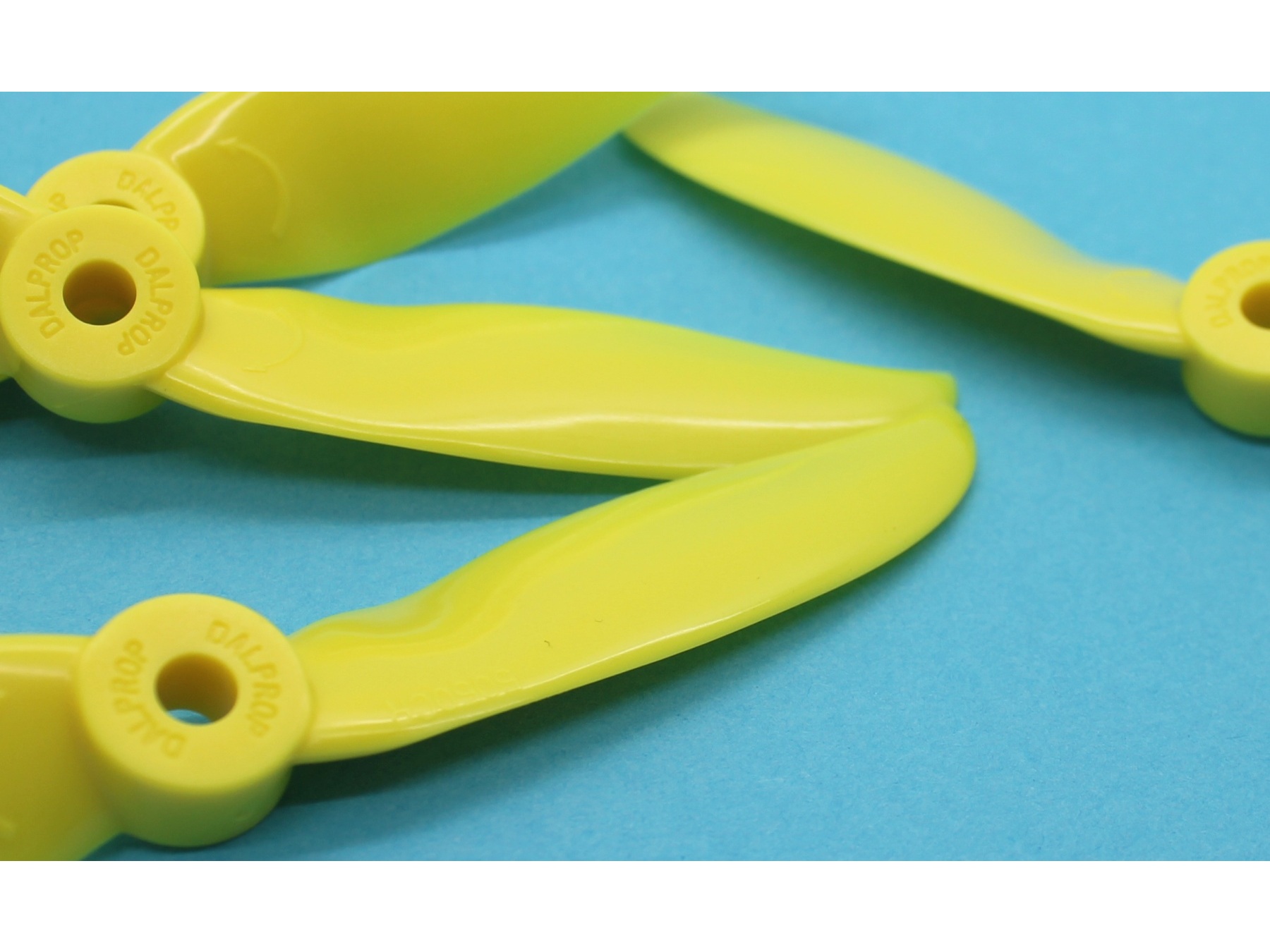 DALPROP 5050C Cyclone - 5x5 - 2x CW / 2x CCW - FPV Race Propeller - GELB – Bild 3