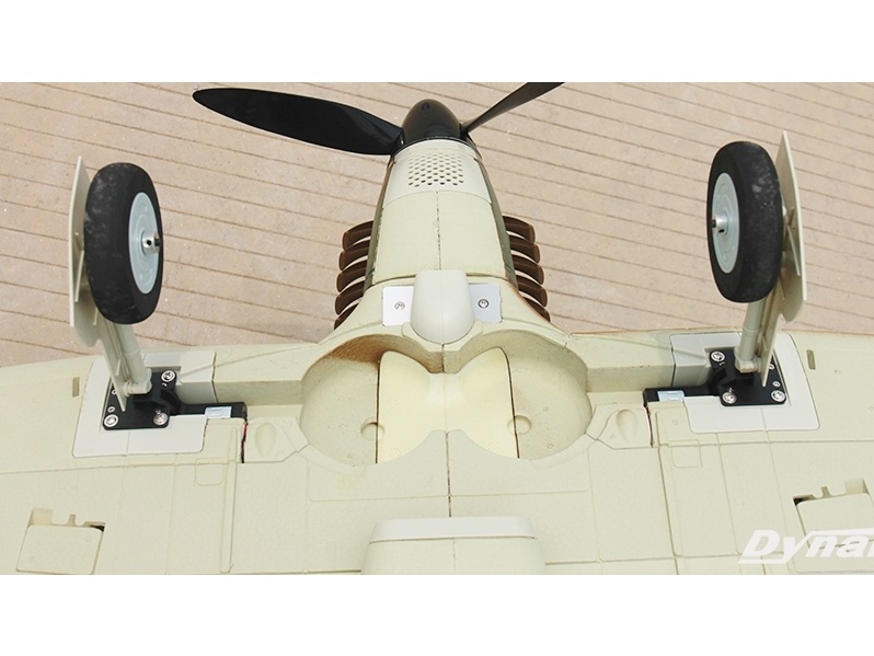 Hawker Hurricane V2, Spw 1250mm, PNP-Modell von Dynam – Bild 5