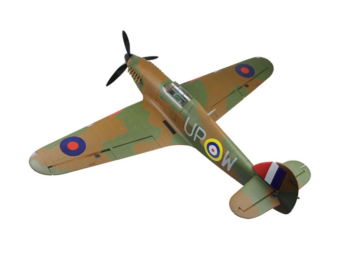 Hawker Hurricane V2, Spw 1250mm, PNP-Modell von Dynam – Bild 3