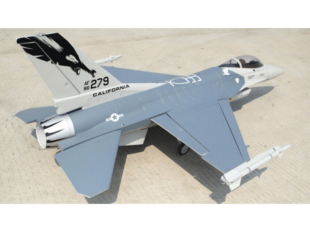 Falcon F-16 V2, Spw 1245mm, PNP-Set, Ready for Turbine, HSDJETS – Bild 2