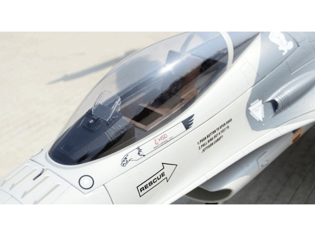 Falcon F-16 V2, Spw 1245mm, PNP-Set, Ready for Turbine, HSDJETS – Bild 4