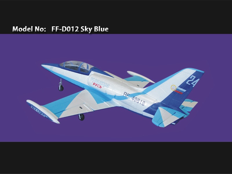 L-39 Sky-Blue - 70mm Impeller Jet, Spw 921mm, ARF-Set von FlyFly – Bild 2