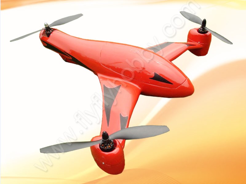 GFK Triclops - Tricopter 560 x 580mm - ARF-Bausatz