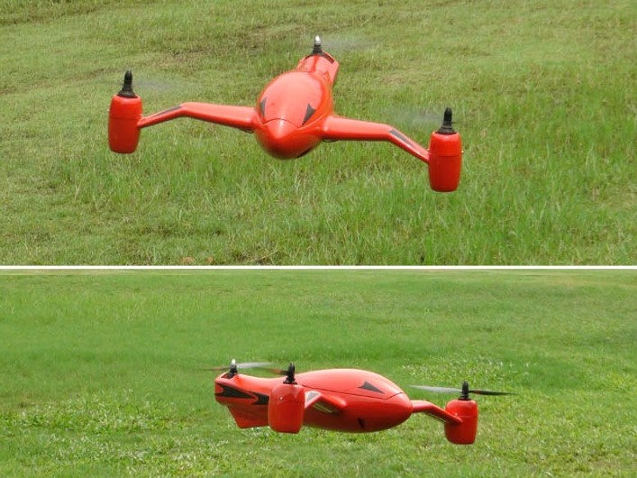 GFK Triclops - Tricopter 560 x 580mm - ARF-Bausatz – Bild 2