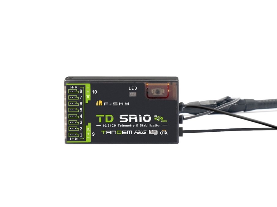 FrSky TD-SR10 Tandem Empfänger / 2.4GHz und 868MHz