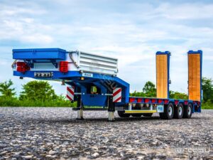 Lesu Aoue Schwerlast Auflieger mit Rampen - Tamiya 1/14