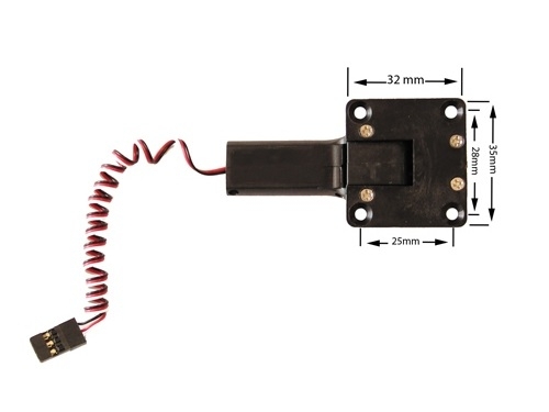 Elektrisches Einziehfahrwerks-Modul, 3.6mm/ 90Grad, 3.5kg, Dynam DY-1152 – Bild 4