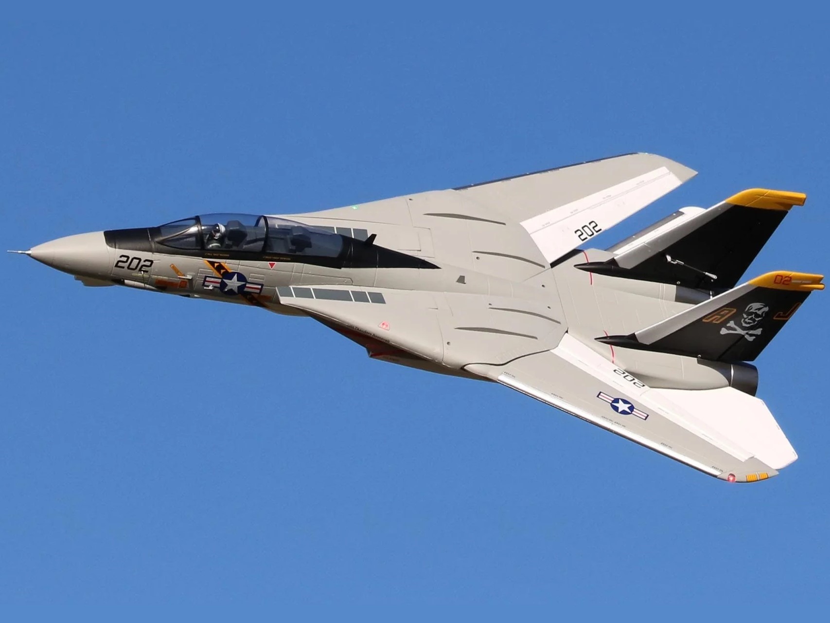 F-14 Tomcat, 64mm EDF Jet, Spw 1250mm, 6S PNP-Set, Freewing