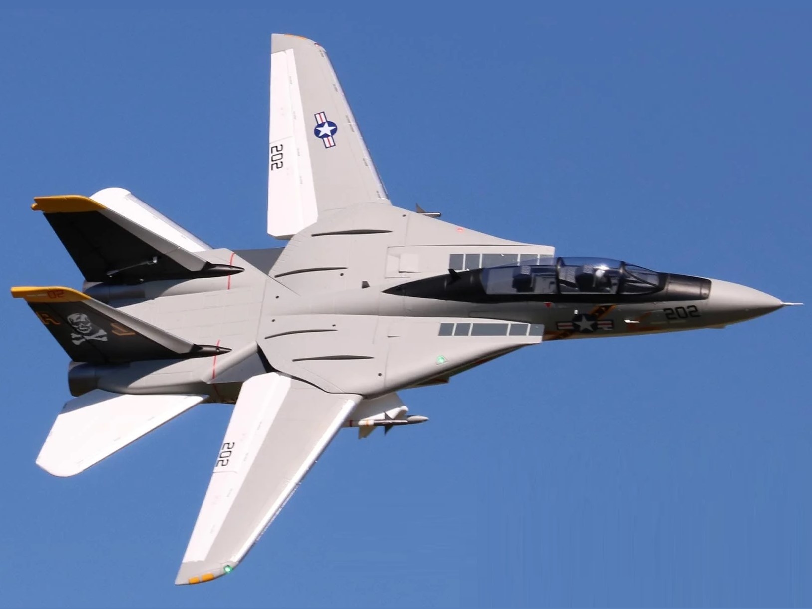 F-14 Tomcat, 64mm EDF Jet, Spw 1250mm, 6S PNP-Set, Freewing – Bild 2