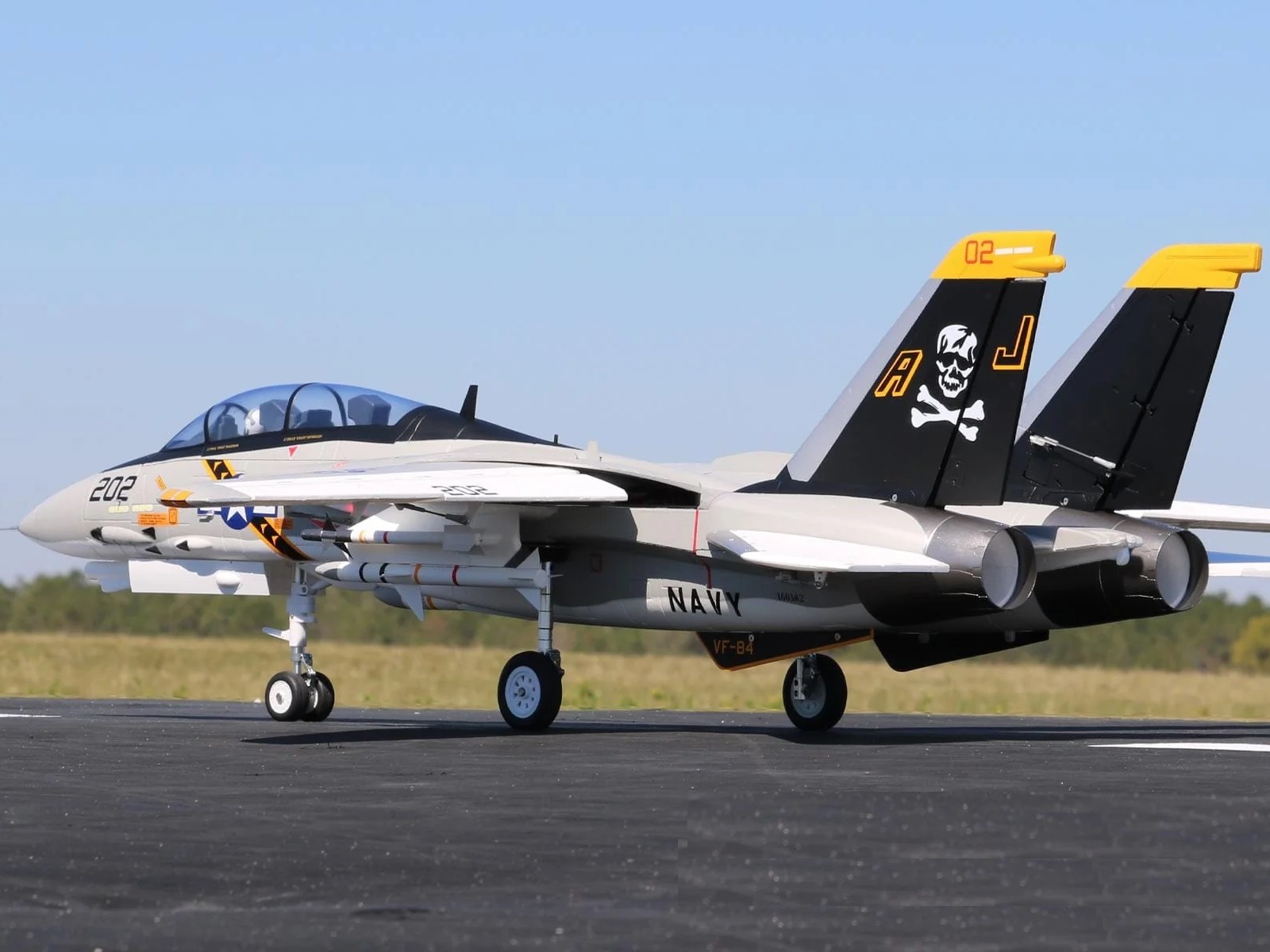 F-14 Tomcat, 64mm EDF Jet, Spw 1250mm, 6S PNP-Set, Freewing – Bild 3