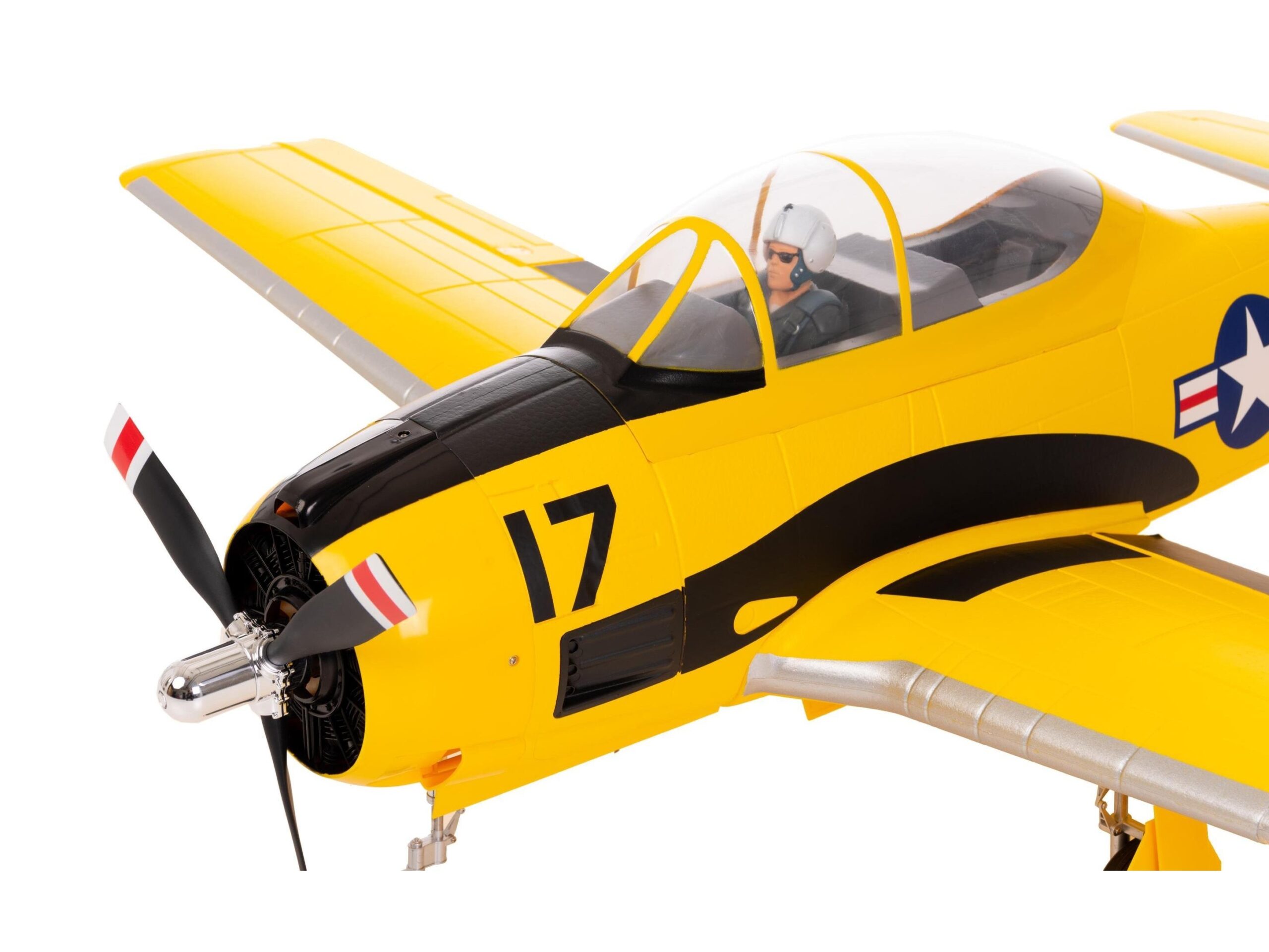 Giant T-28D Trojan V4, Spw 1400mm, PNP-Set von FMS - FMS083PYL – Bild 4