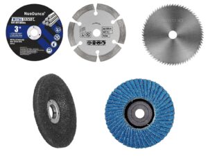 Scheiben-Set 75mm zu Mini Akku Winkelschleifer - 5er-Set