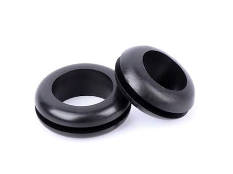 Kantenschutz - Gummitüllen - Durchgangstüllen - Kabeltüllen - 10mm / 10er-Set