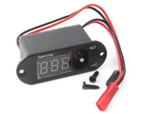 2 in 1 - Ein -/ Aus Schalter mit Voltmeter und UBEC 5A