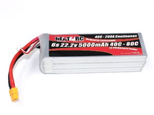 HEAT-RC, LiPo Akku 6S / 22.2V, 5000mAh 40C - XT60